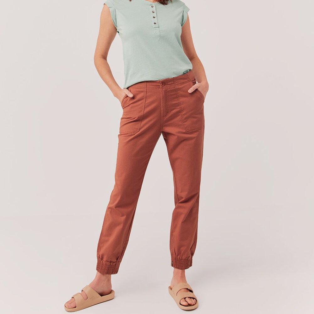 NWT Pact Organic Twill Joggers